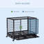 Cage en métal robuste pour chenil