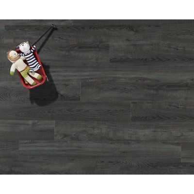 6" x 48" x 5.5mm Oak Luxury Vinyl Plank w/ 20mil wearlayer