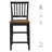 Joplin Solid Wood Extendable Counter-Height Dining Set-576700411