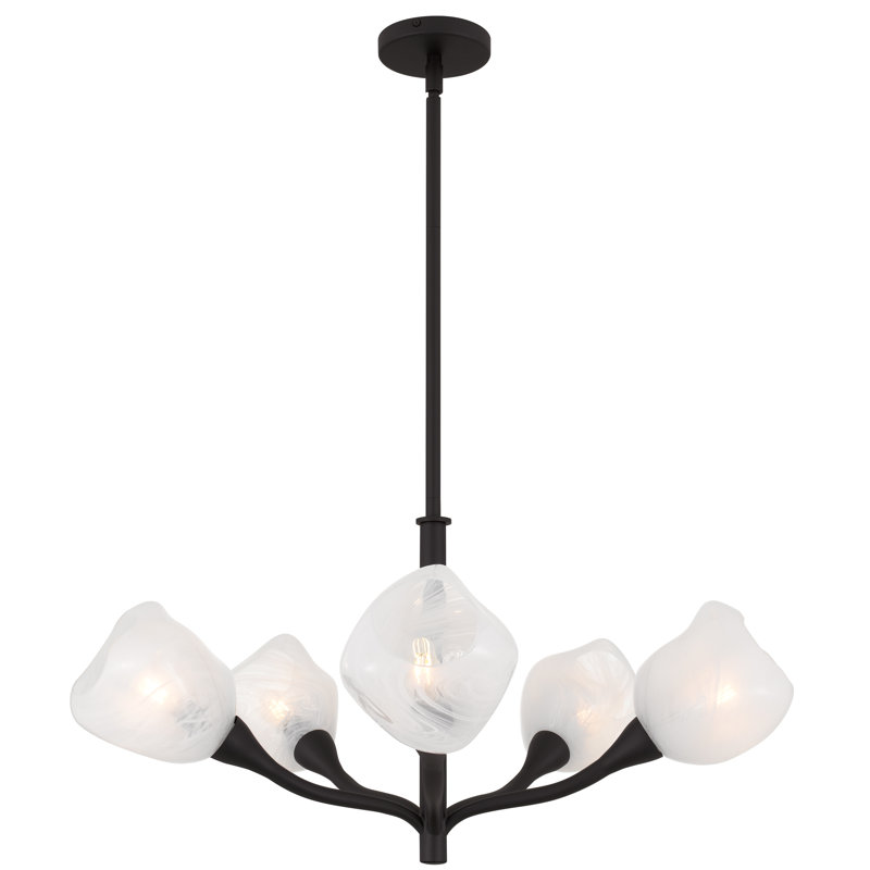 Adelyn 5-Light Oil Rubbed Bronze Chandelier