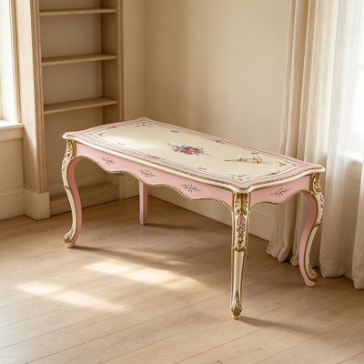 French-style Painted Design Multi-functional Desk