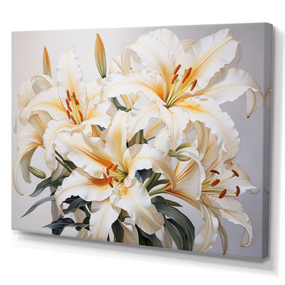 «Dreamy Serenade Of Lilies II», reproduction d'art lys