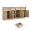 Buffet avec armoire GarveeHome