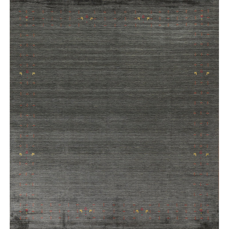 Tapis vert Gabbeh
