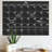 Text & Numbers Non-Wall Damaging Wall Decal