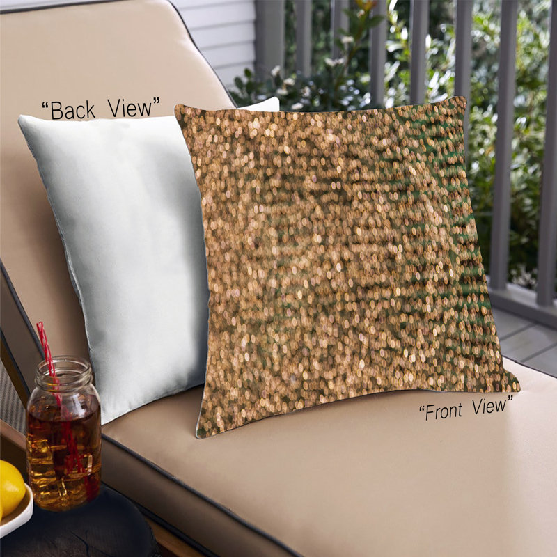Coussin Drinks Champagne 13, Microsuède
