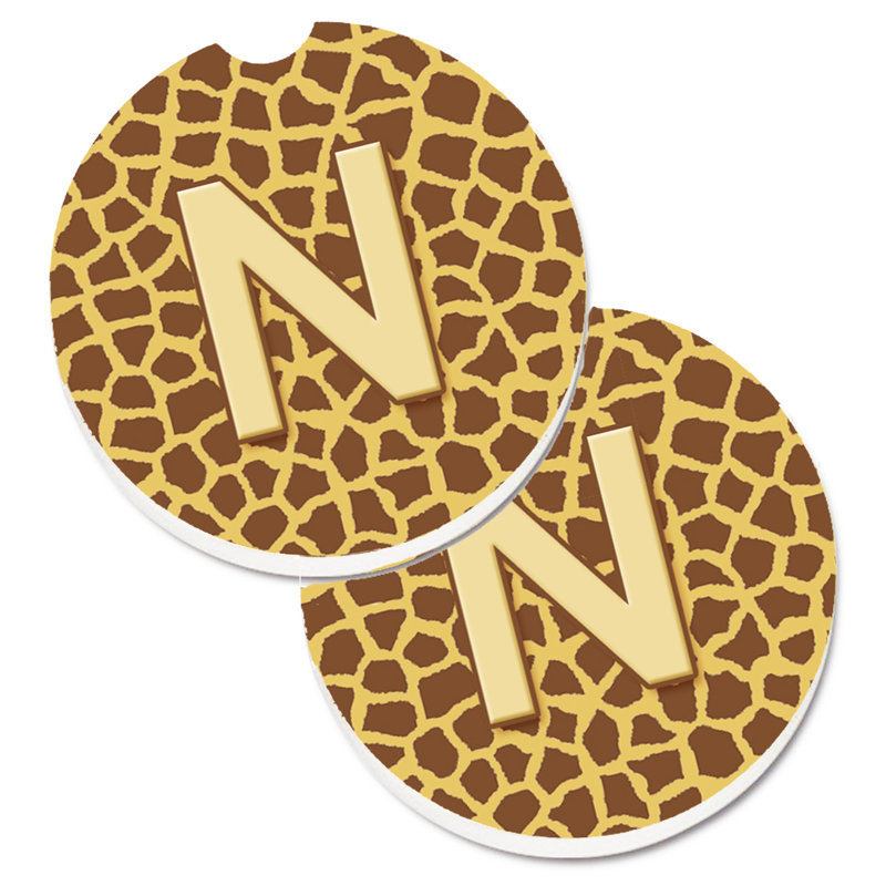 Sous-verre Monogram Initiale, N