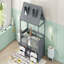 Structure de lit simple en bois, gris-797573475-797573472