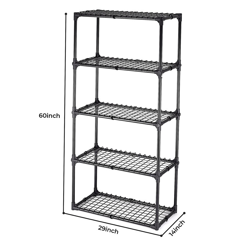 5-SHELF WIRE RACK(1PACK)