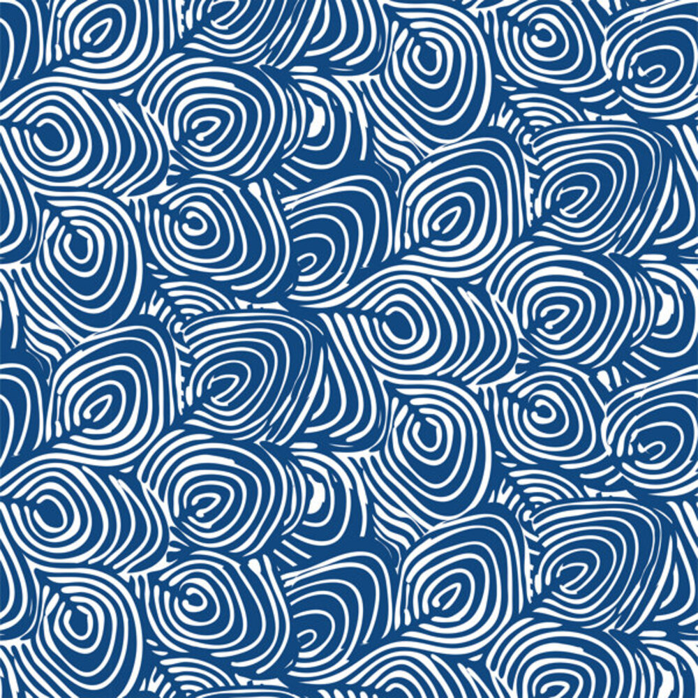 Lomé Wallpaper Roll, Marine, Faux Grasscloth, Non-pasted