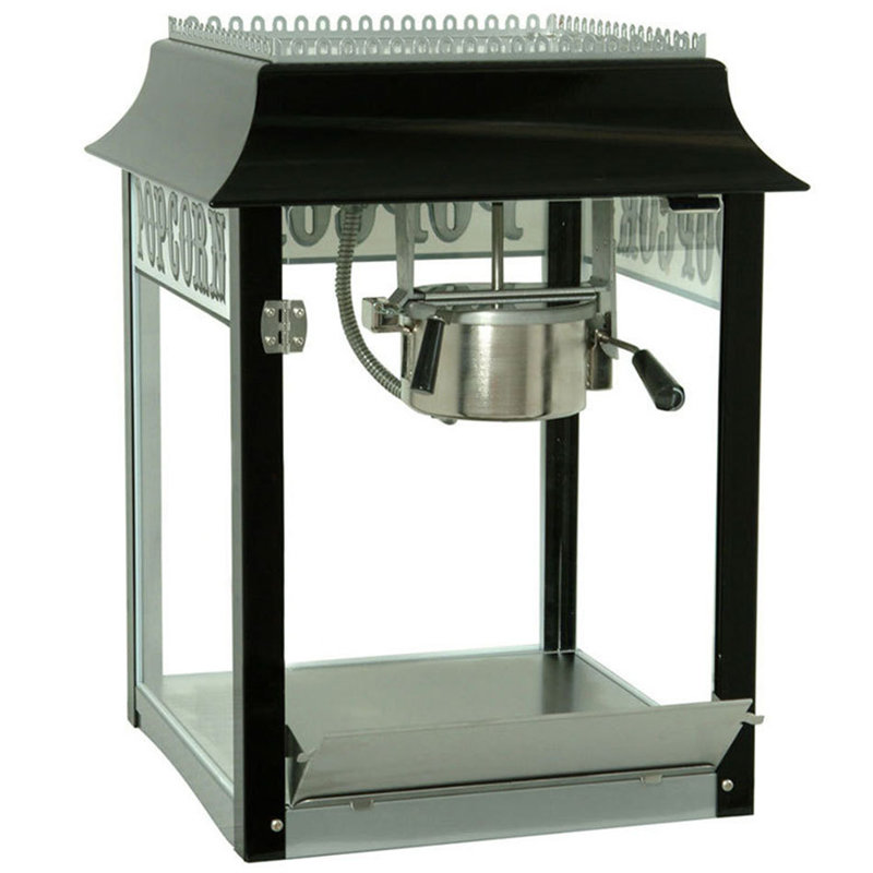 8 oz Machine à maïs soufflé, Noir