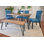6-Piece Dining Set With Rustic Table