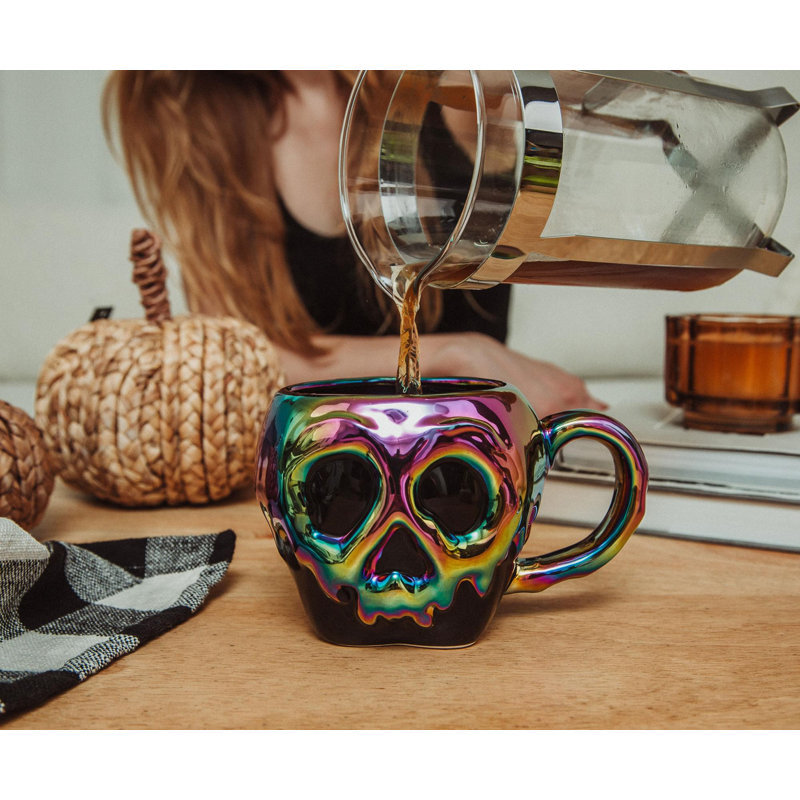 Grande tasse en céramique sculptée Disney Villains Evil Queen Poison