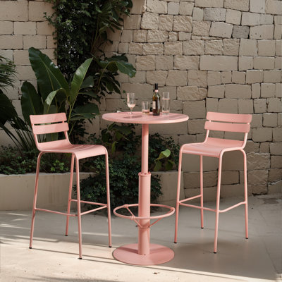 Table de bar pour l'extérieur à hauteur de 23,6 po Mall Mall