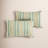 Zoa Striped Outdoor Reversible Throw Pillow-438338911