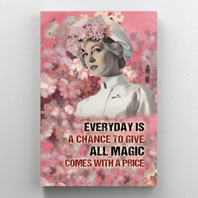 «Alexeis Nurse Everyday Is A change To donner», impression sur toile