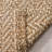 Gardell Natural Fiber Hand Woven Jute Chevron Rug-1609252149