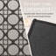 Tapis de couloir de cuisine gris 20 x 48-121861233-121861234