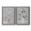 Magnolia Romance - Ensemble de 2 peintures sur toile encadrées-1128462299-1128462302
