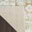 Tapis d'intérieur crème beige Nourison Dekor 5 pi 3 po x 7 pi-116132752