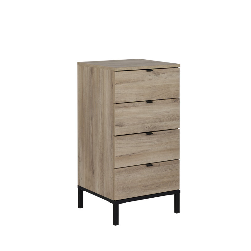 Weldy 48 cm W Chest of 4 Drawers