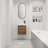 Lassus 18.1'' Single Bathroom Vanity with Ceramic Top