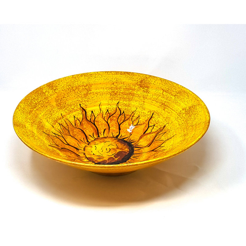 August Grove Trae Ceramic Salad Bowl
