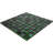 11" x 11" Straight Edge Glass Mosaic Sheet Wall & Floor Tile-60758515