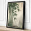 Bamboo in Mist Japandi - Wrapped Canvas-1981032625-1981032631