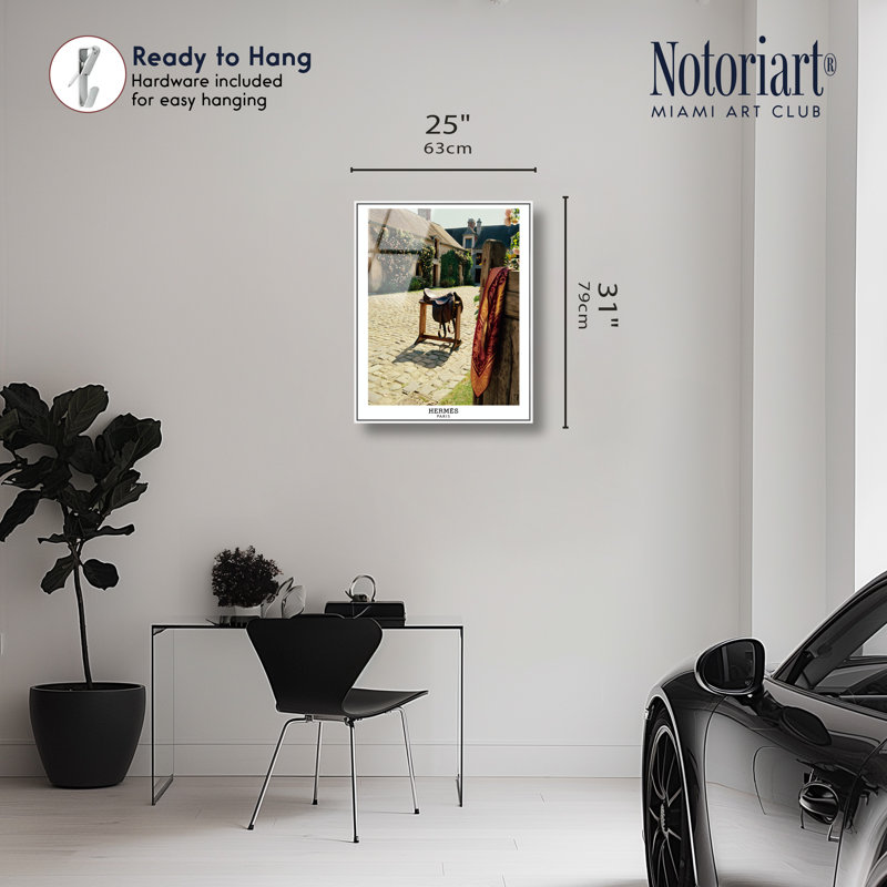 «Timeless Craftsmanship», art mural encadré à l'acrylique par Notoriart, cadre blanc, 24 x 30, 31"H x 25"W, White Frame