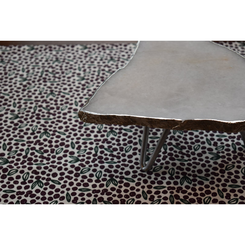 Présentoir à gâteaux en quartz naturel à 1 couche
