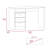 Naples 46" Wide Computer Desk-1278143883