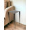 24" Nickel Iron Square End Table