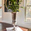 Vase argenté, 24,75 pouces