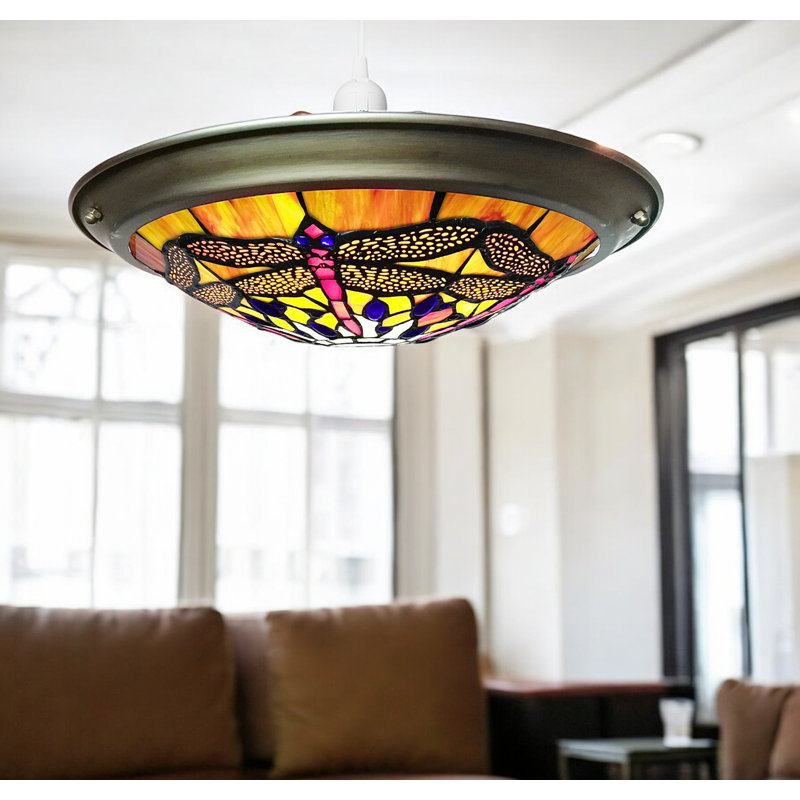 Plainville 35cm Glass Bowl Pendant Shade