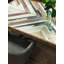 Risborough Solid Wood Top Metal Base Dining Table