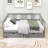 Wooden Daybed with 2 Drawers-508432281-508432280