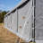 20x40 FT Replacement Carport Cover with Front Door Curtain, 180 g/m² Heavy Duty Waterproof PE Tarp Enclosure Panel for 20 FT Metal Carport, UV Resistant Tear-Resistant Side Wall Cover with Grommetsr with Grommets