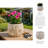 Decorative Ceramic Flower Planter for Patio, Living Room, and Office Decor - Cute Indoor and Outdoor Flower Pots for Home Decor, Ivory-122574539
