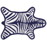 Zebra Bath Mat