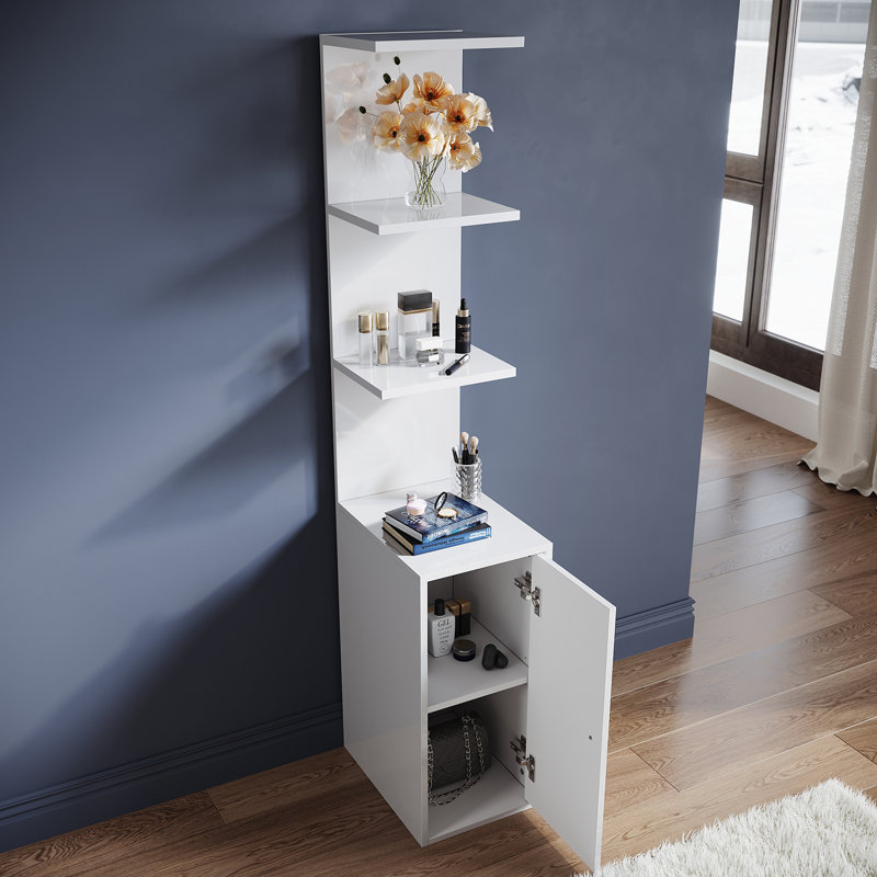 160cm H x 76.2cm W Floating Shelf Bookcase