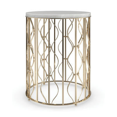 Marble End Table