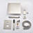 Ceiling Mounted Shower System Combo Set with Handheld and 10"Shower head-129589988