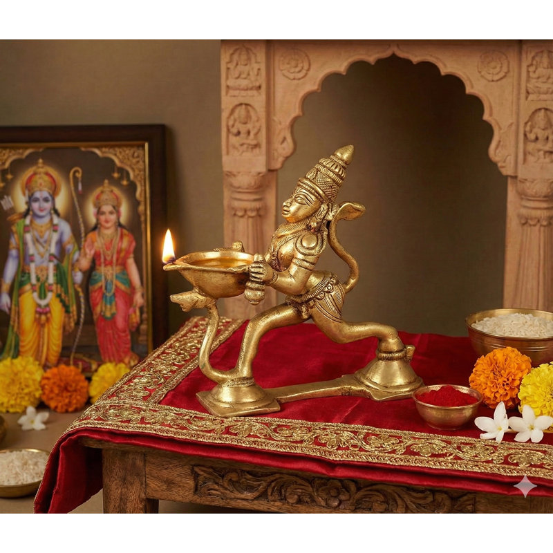 Lampe sur pied 4 po Hanuman Lamp