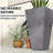 Set of 3 Tall Planters,Plastic Flower Pots-129086855