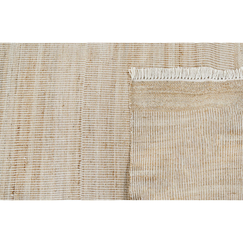 Tapis d'intérieur en jute Flatfeave, Tapis de couloir 2 pi 6 po x 8 pi