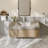 Akshata 48" Modern Italian-Style Wall Mounted Oak Texture Bathroom Vanity  With Sintered Stone Countertop-Pre-assembled-1119858153