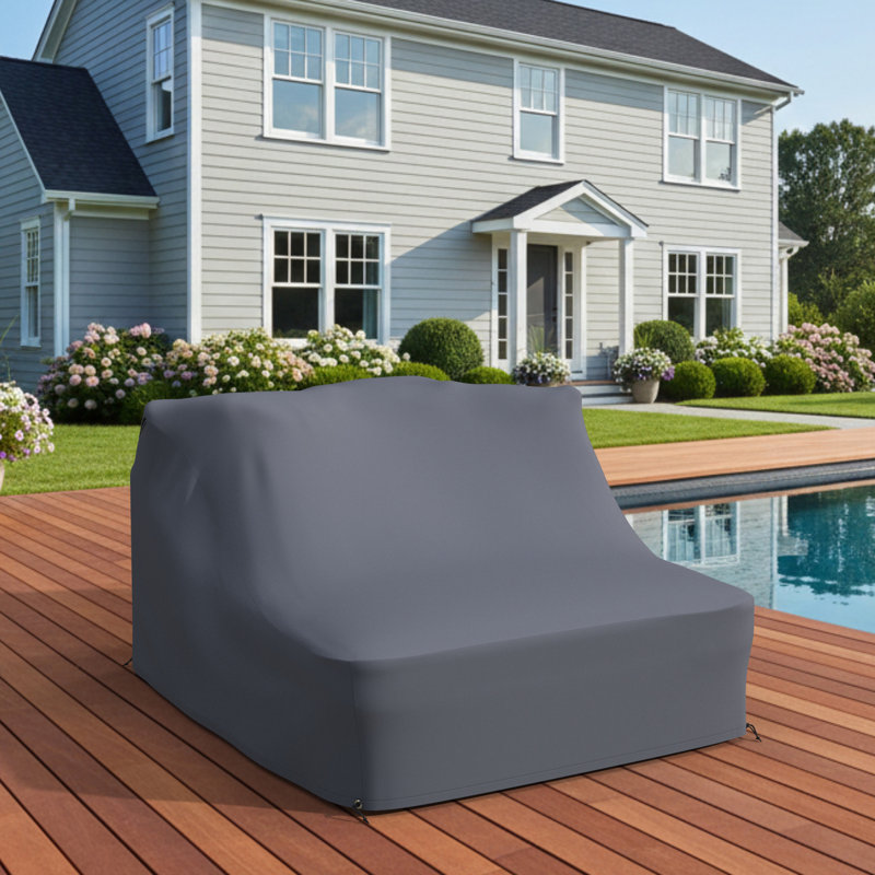 Bali 57'' Wide Premium All-Weather Wicker Patio Daybed Cover