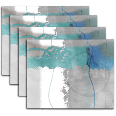Napperon abstrait en polyester