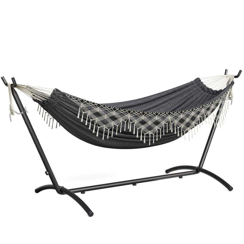 Steel Hammock Chair Stand, Grey